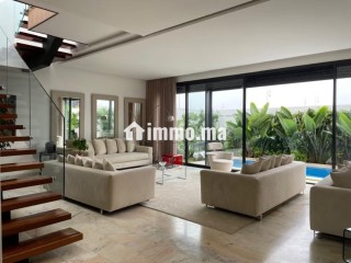 Splendide VILLA meublée à LOUER a Harhoura - Villa à louer - Temara