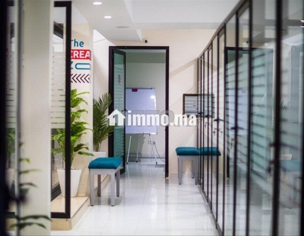 Bureaux équipés à louer près de Guéliz - Location Immobilier - Marrakech - photo 1