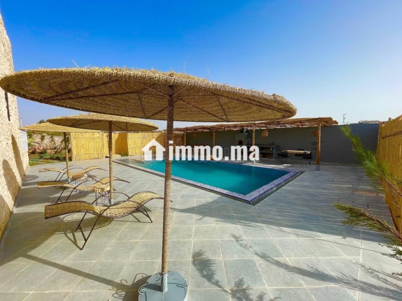 Villa de standing à louer pour vos vacances à Route de Safi. 2 belles chambres. Nombre minimum de nuitées 2 - Vente Immobilier - Essaouira - photo 1