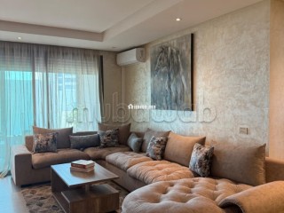 Appartement 2 chambre meublé la marina vue sur mer - Appartement à louer - Casablanca