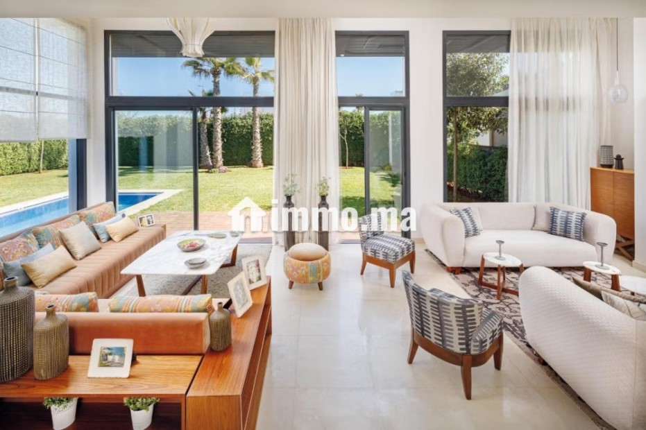 _Villa Luxueuse Face à l'Océan à Dar Bouazza_ - Vente Immobilier - Dar Bouazza - photo 2