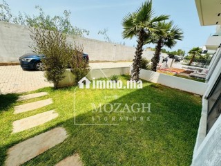 Petite villa 3 chambres sur résidence sécurisée - Villa à louer - Dar Bouazza