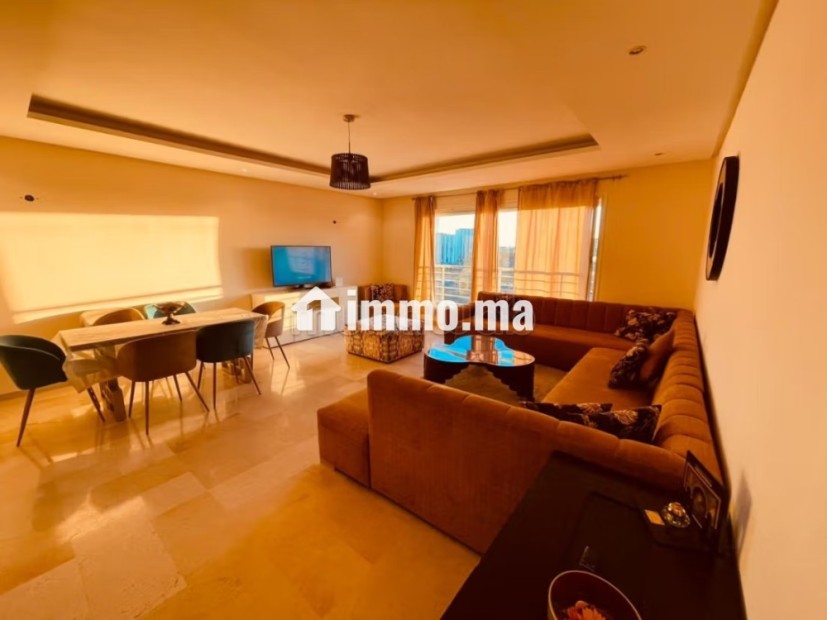 Coquet appartement meublé en location à prestigia - Vente Immobilier - Rabat - photo 1