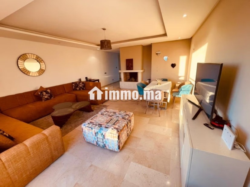 Coquet appartement meublé en location à prestigia - Vente Immobilier - Rabat - photo 2
