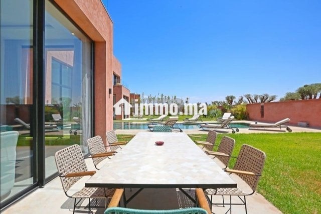 Villa 5 chambres contemporaines à louer - Location Vacances - Marrakech - photo 2