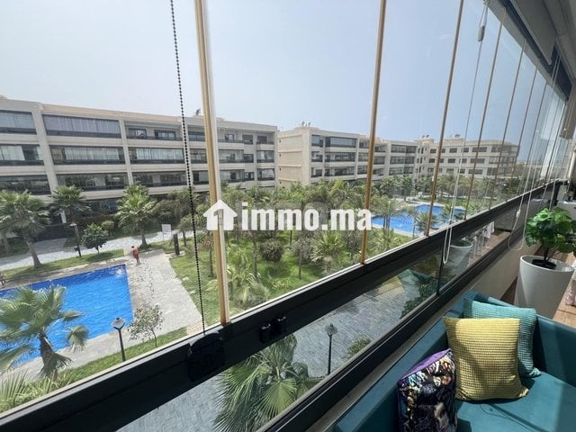 Appartement meublé à louer 173m² Les Orchidées - Location Immobilier - Mohammedia - photo 1