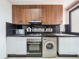 Appartements à louer à Hivernage. Superficie 75 m². Porte blindée, salon marocain traditionnel - Appartement à vendre