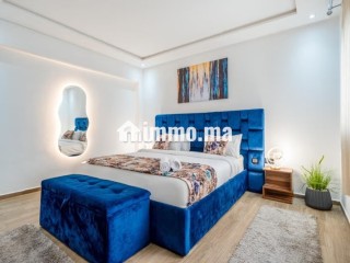 Appartements à louer à Hivernage. Superficie 75 m². Porte blindée, salon marocain traditionnel - Appartement à vendre