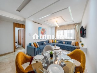 Appartements à louer à Hivernage. Superficie 75 m². Porte blindée, salon marocain traditionnel - Appartement à vendre