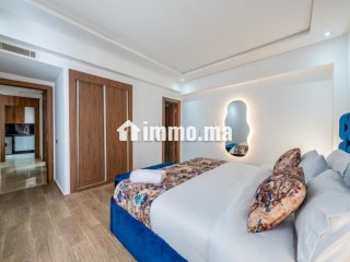 Appartements à louer à Hivernage. Superficie 75 m². Porte blindée, salon marocain traditionnel - Appartement à vendre