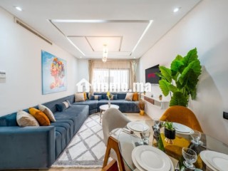 Appartements à louer à Hivernage. Superficie 75 m². Porte blindée, salon marocain traditionnel - Appartement à vendre