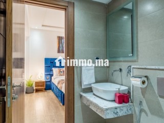 Appartements à louer à Hivernage. Superficie 75 m². Porte blindée, salon marocain traditionnel - Appartement à vendre