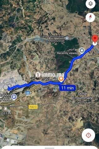 Terrain de 5000m² situé mellousa tanger - Vente Immobilier - Tanger - photo 1