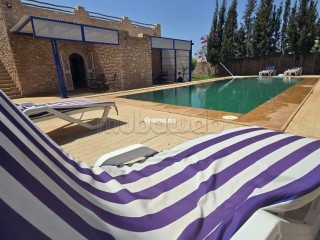 Villas de luxe à louer à Route d'Agadir.
Surface totale 1000 m².
Piscine et service de Conciergerie - Maison à vendre - Essaouira