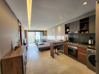 Appartement de vacances à louer à Casablanca Finance City. 1 Pièce. Ascenseur et garage - Appartement à vendre - Casablanca
