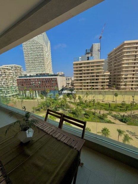 Appartement de vacances à louer à Bourgogne Ouest. 1 Pièce. Garage et terrasse - Vente Immobilier - Casablanca - photo 1