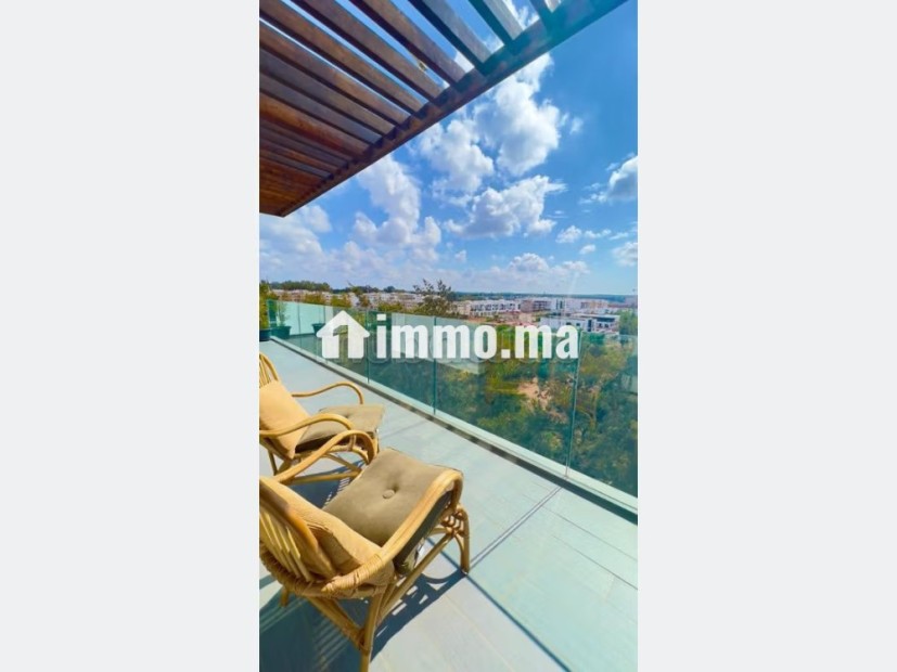 Penthouse meublé neuf en location a souissi - Location Immobilier - Rabat - photo 3