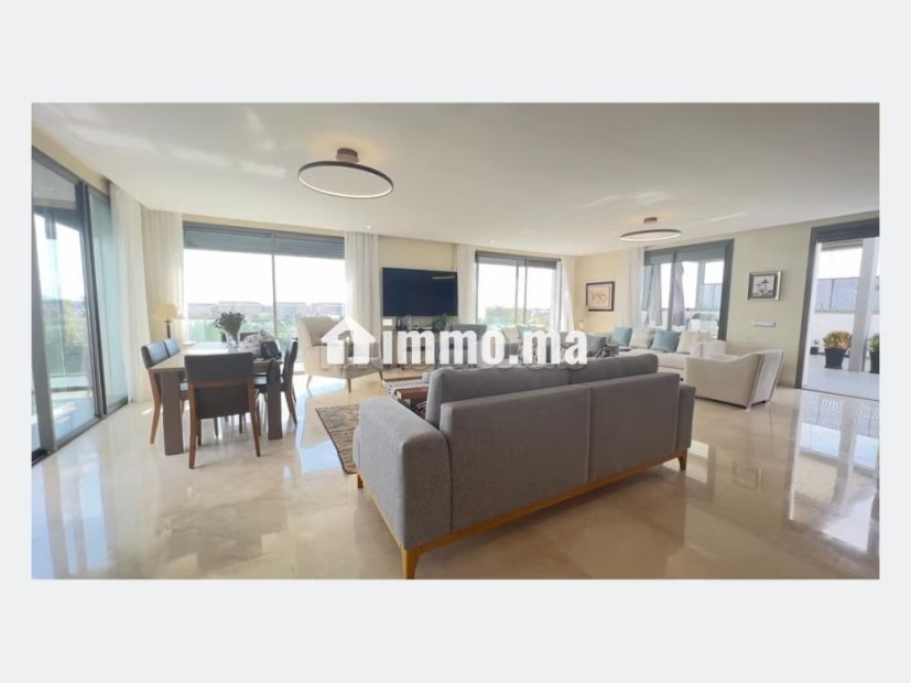 Penthouse meublé neuf en location a souissi - Location Immobilier - Rabat - photo 6