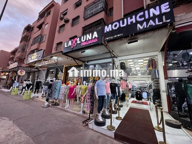 محل تجاري للبيع على شارع رئيسي بموقع استراتيجي - Vente Immobilier - Marrakech - photo 1