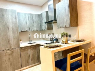 Très bel appartement en location à CIL Hay Salam. 1 chambre. Salon traditionnel et porte blindée - Appartement à vendre - Casablanca