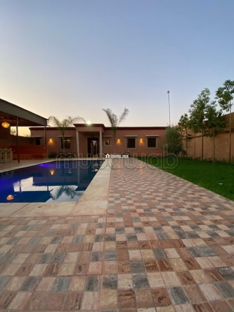 Magnifique villa à louer pour vos vacances à Tahannaout. 3 chambres. Places de parking et beau jardin - Vente Immobilier - Autre - photo 3