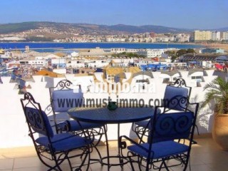 Maison d'Hôtes, médina de Tanger vue sur mer et panoramique sur la Kasbah - Maison à vendre - Tanger