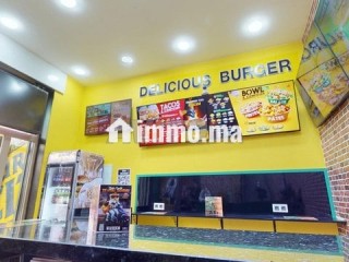 Deux activité Snack Pizzeria Bien placés 1er choix - Local commercial à vendre - Tanger