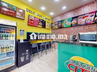 Deux activité Snack Pizzeria Bien placés 1er choix - Local commercial à vendre - Tanger