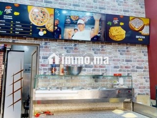 Deux activité Snack Pizzeria Bien placés 1er choix - Local commercial à vendre - Tanger