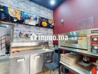 Deux activité Snack Pizzeria Bien placés 1er choix - Local commercial à vendre - Tanger