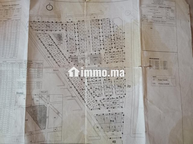 بقعة ارضية سكنية واجهة واحدة - Vente Immobilier - Taza - photo 2