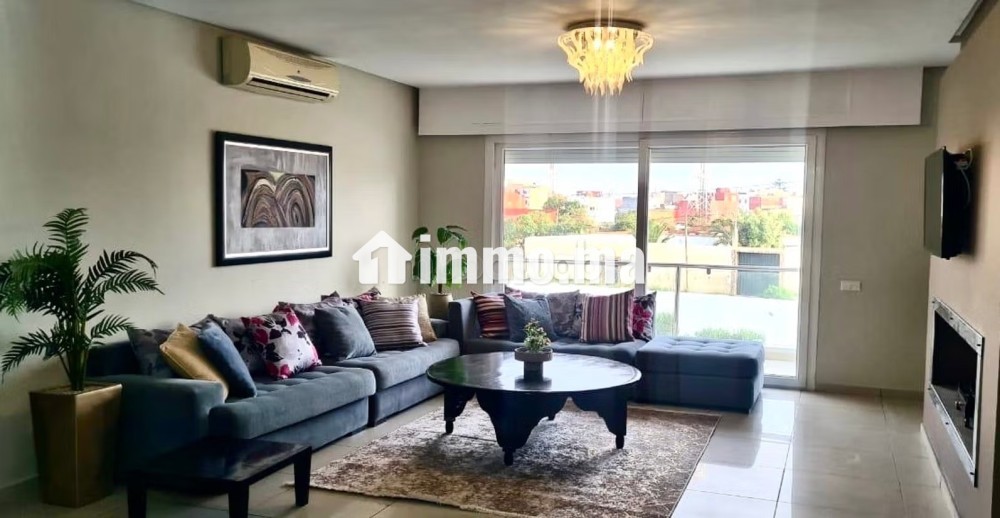 Magnifique appartement 2 Ch Meublé en Location longue durée à Dar Bouazza - Location Immobilier - Dar Bouazza - photo 1