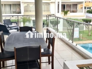 Magnifique appartement 2 Ch Meublé en Location longue durée à Dar Bouazza - Appartement à louer - Dar Bouazza
