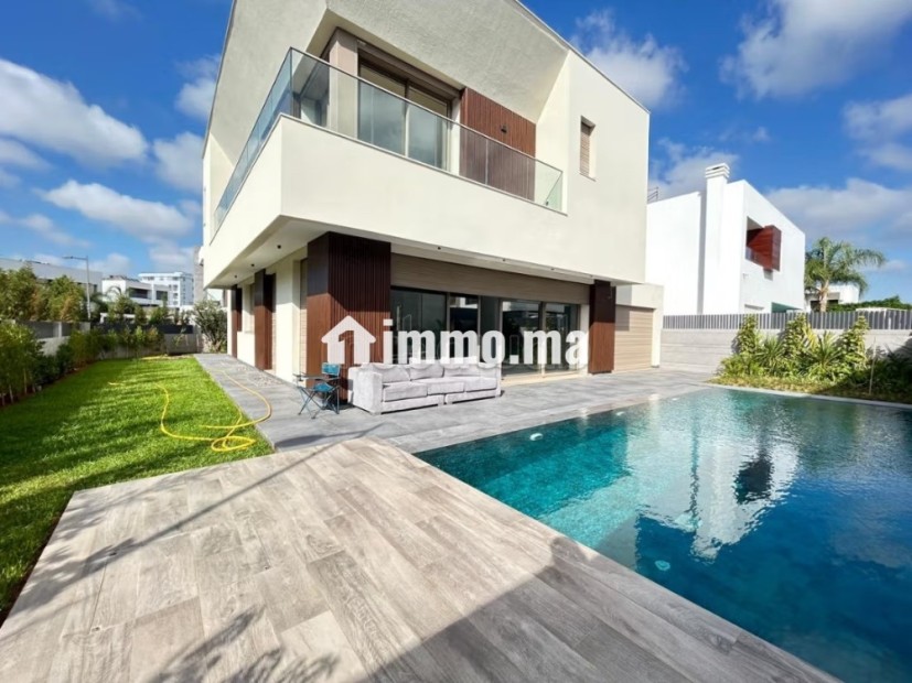 À louer – Très belle villa neuve à Hay Riad - Location Immobilier - Rabat - photo 1