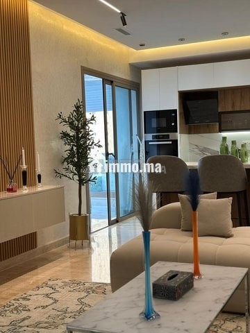 شقة راقية بإطلالة مسبح وقرب الشاطئ في طنجة - Location Vacances - Tanger - photo 6