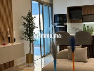 شقة راقية بإطلالة مسبح وقرب الشاطئ في طنجة - Appartement Location Vacances - Tanger