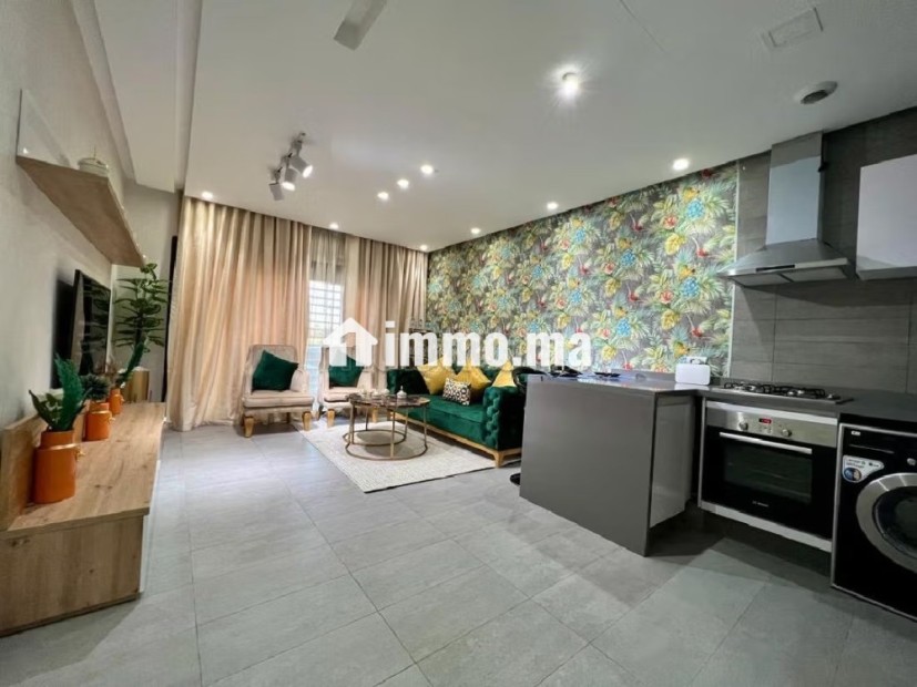 Location d'un appartement à Casablanca Finance City. 2 pièces. Antenne parabolique, résidence sécurisée - Vente Immobilier - Casablanca - photo 1