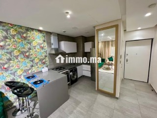 Location d'un appartement à Casablanca Finance City. 2 pièces. Antenne parabolique, résidence sécurisée - Appartement à vendre - Casablanca