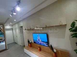 Location d'un appartement à Casablanca Finance City. 2 pièces. Antenne parabolique, résidence sécurisée - Appartement à vendre - Casablanca