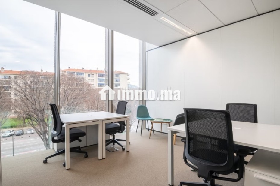 Un bureau au design pour 3 à Casablanca, Metwork - Location Immobilier - Casablanca - photo 1
