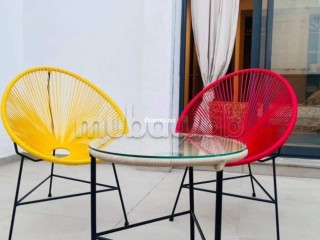 Superbe appartement à louer à Les princesses. Surface de 69 m². Bien meublé - Appartement à louer - Casablanca