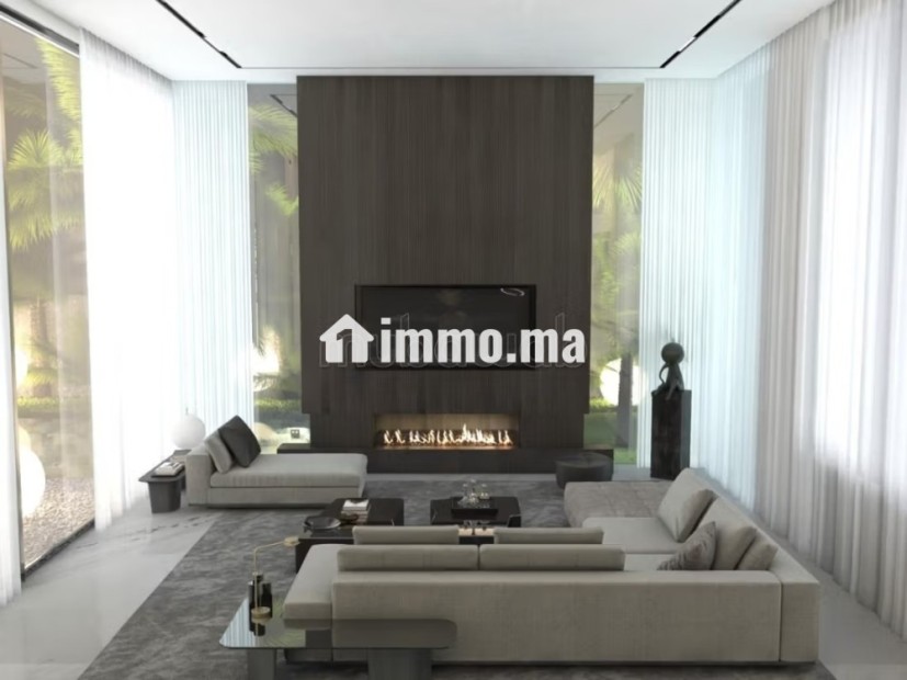 Villa de luxe à louer à Souissi. 7 grandes pièces. Cheminée et climatisation - Location Immobilier - Rabat - photo 2