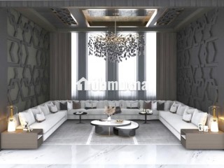 Villa de luxe à louer à Souissi. 7 grandes pièces. Cheminée et climatisation - Villa à louer - Rabat