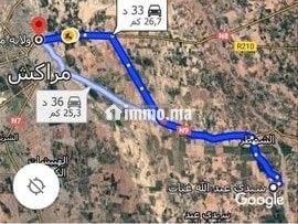 Un terrain de 3 hectares - Terrain à vendre - Marrakech