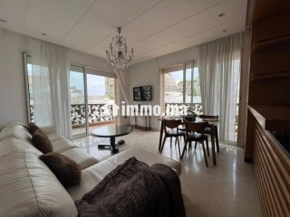 Location apprt 2 ch meublé a cfc sans vis à vis - Appartement à louer - Casablanca