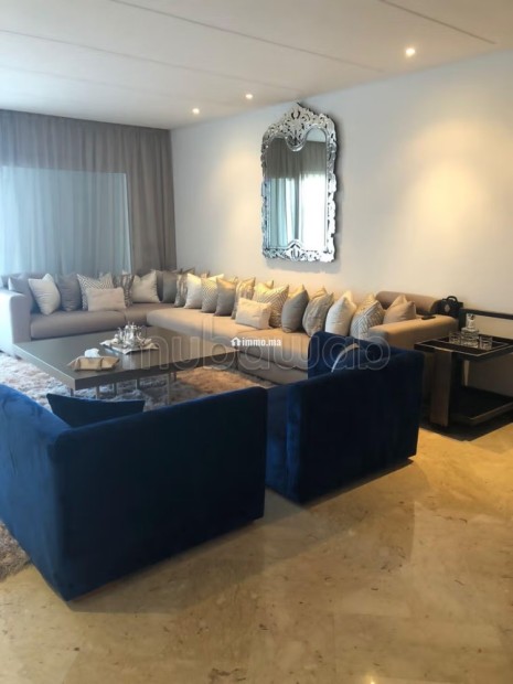 Superbe appartement à louer à Dar Bouazza. 3 pièces. Piscine, climatisation - Location Immobilier - Dar Bouazza - photo 1