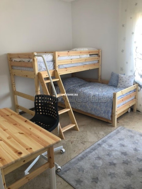 Superbe appartement à louer à Dar Bouazza. 3 pièces. Piscine, climatisation - Location Immobilier - Dar Bouazza - photo 6