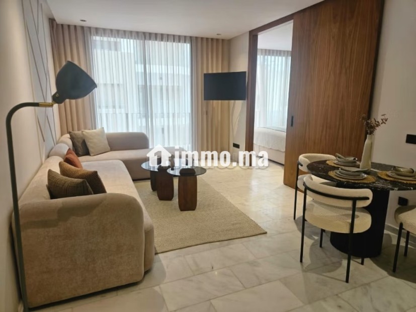 Superbe appartement à louer à Ferme Bretonne Hay Arraha. 1 chambre. Bien meublé - Location Immobilier - Casablanca - photo 8