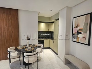 Superbe appartement à louer à Ferme Bretonne Hay Arraha. 1 chambre. Bien meublé - Appartement à louer - Casablanca