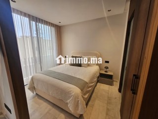 Superbe appartement à louer à Ferme Bretonne Hay Arraha. 1 chambre. Bien meublé - Appartement à louer - Casablanca